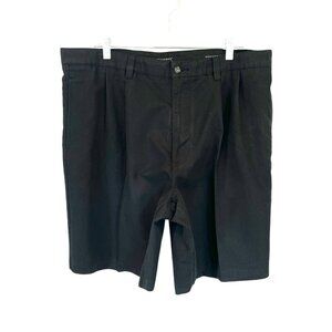 Dockers Tour Men's Polyester Blend Bermuda Shorts in Black Size 38 Waist Golf